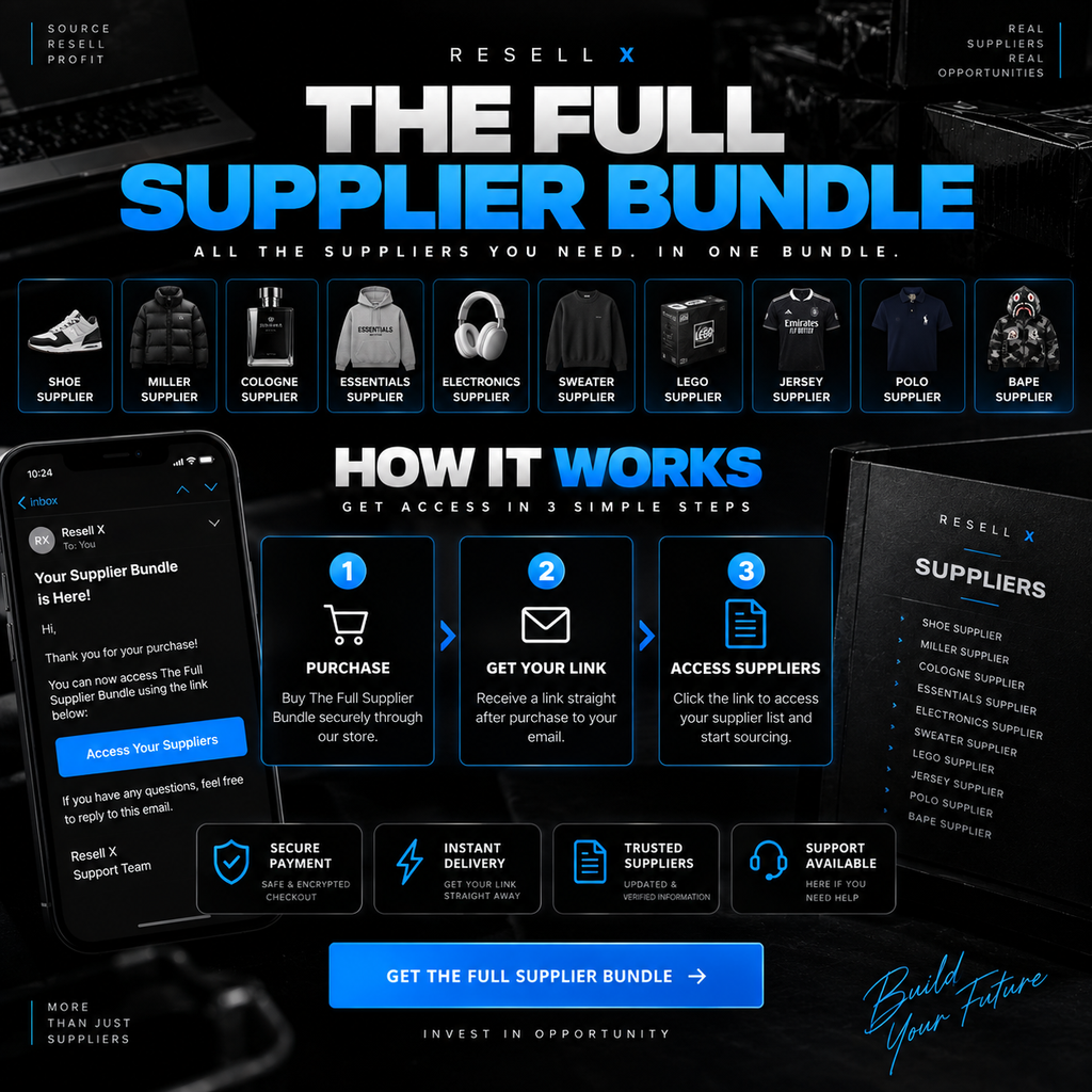 FULL SUPPLIER BUNDLE